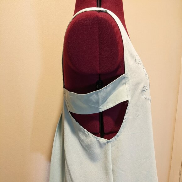 Cecico Mint Green Embroidered Cutout Tank Top – Size S - Picture 7 of 14